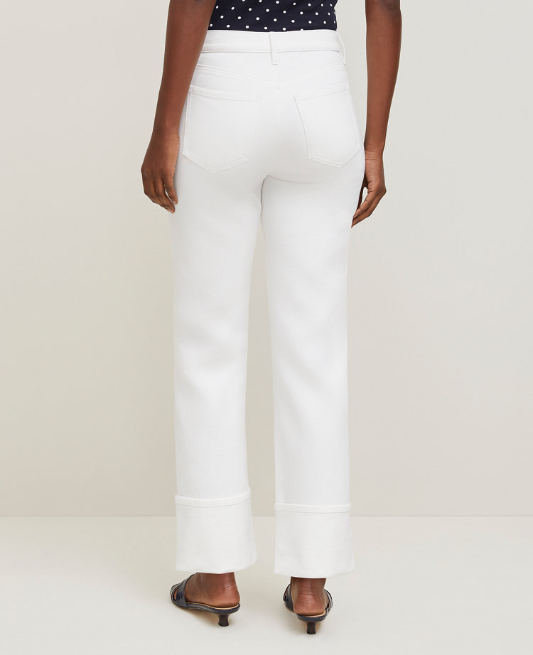 The Cuffed Straight Jean