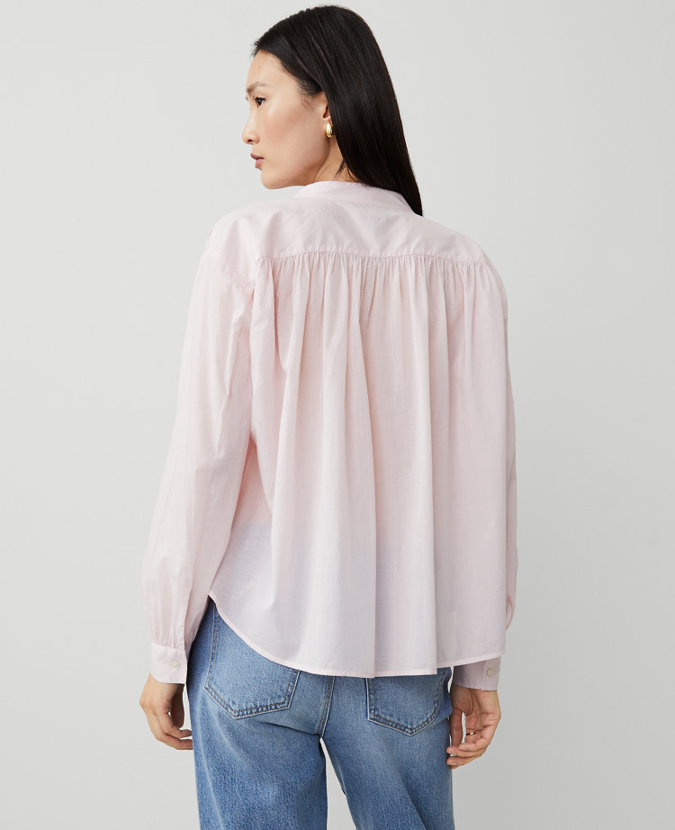 Tall V-Neck Blouson Popover carousel Product Image 2