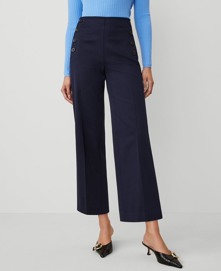 The Petite Sailor Grace Straight Pant