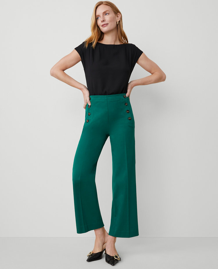 The Petite Sailor Grace Straight Pant