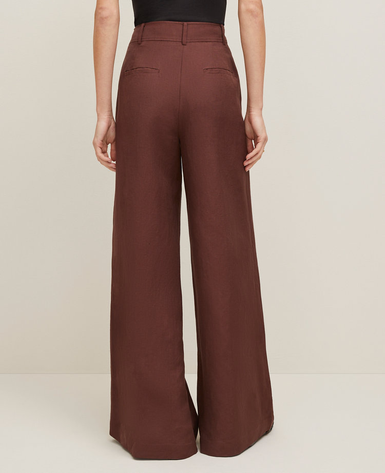 The Palazzo Pant in Linen Blend