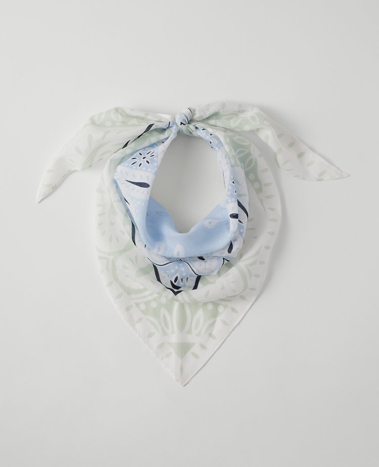 Weekend Collection Paisley Triangle Scarf