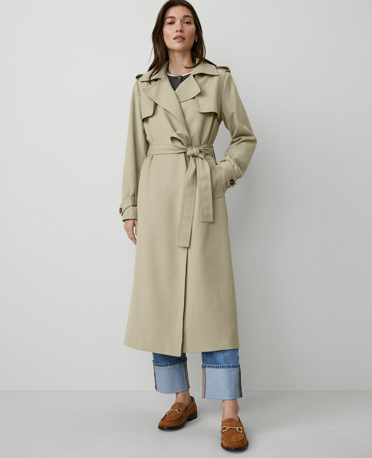 Petite Modern Trench Coat