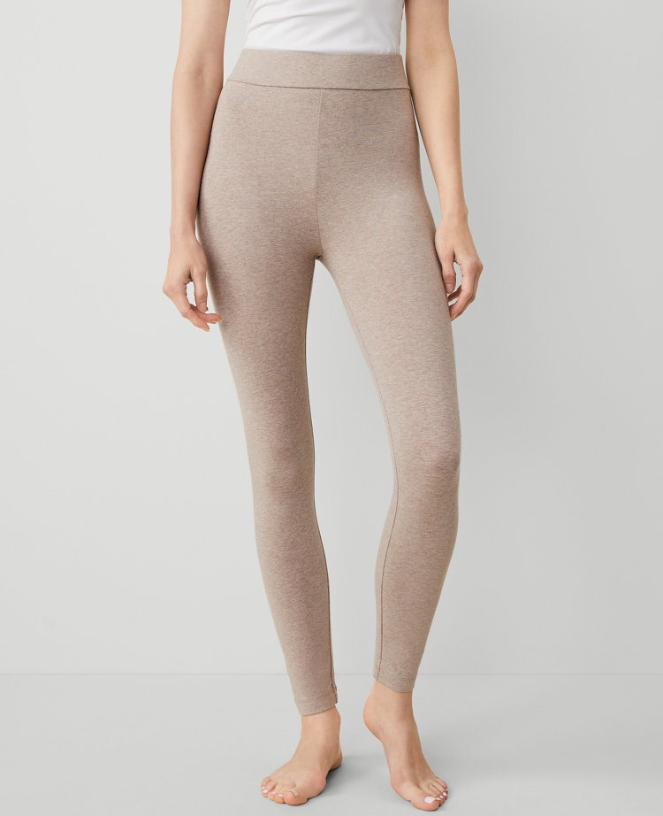 Ponte Leggings with Side Zip