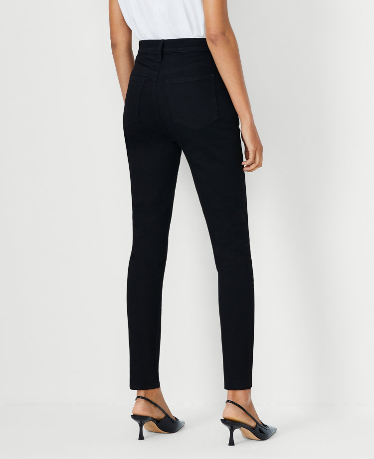 High Rise Skinny Jeans in Classic Black Wash