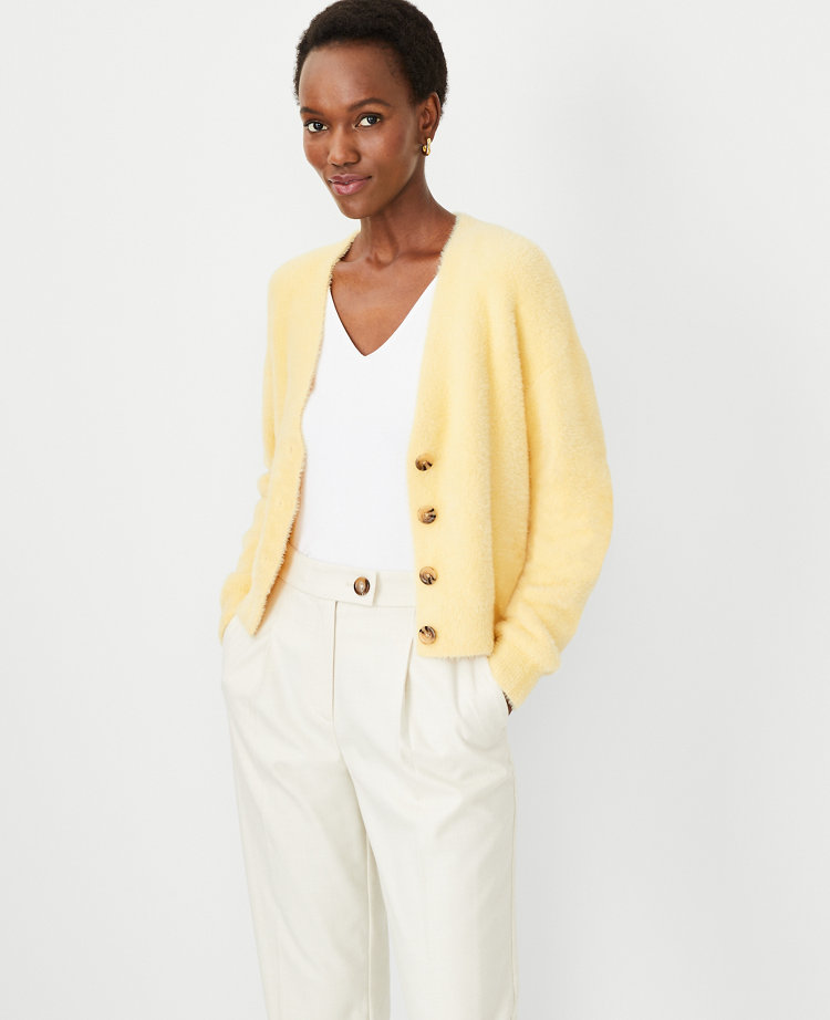 Brashed Vneck Cardigan todayful-