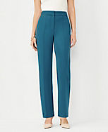 The Pintucked Straight Pant in Double Knit - Curvy Fit carousel Product Image 1
