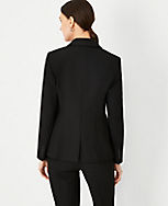 The Fitted Double Breasted Blazer in Bi-Stretch carousel Product Image 2