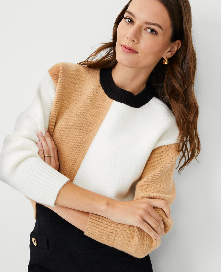 Colorblock Sweater