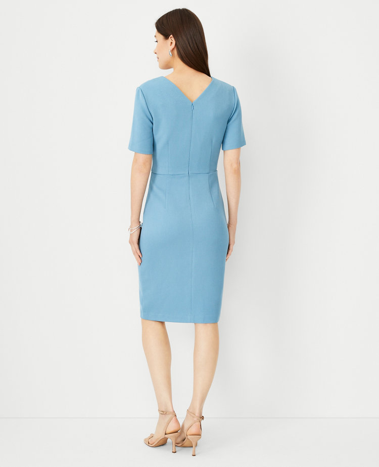 Double V Sheath Dress