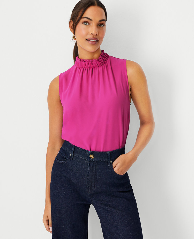 Women's Pink Work Blouses & Tops