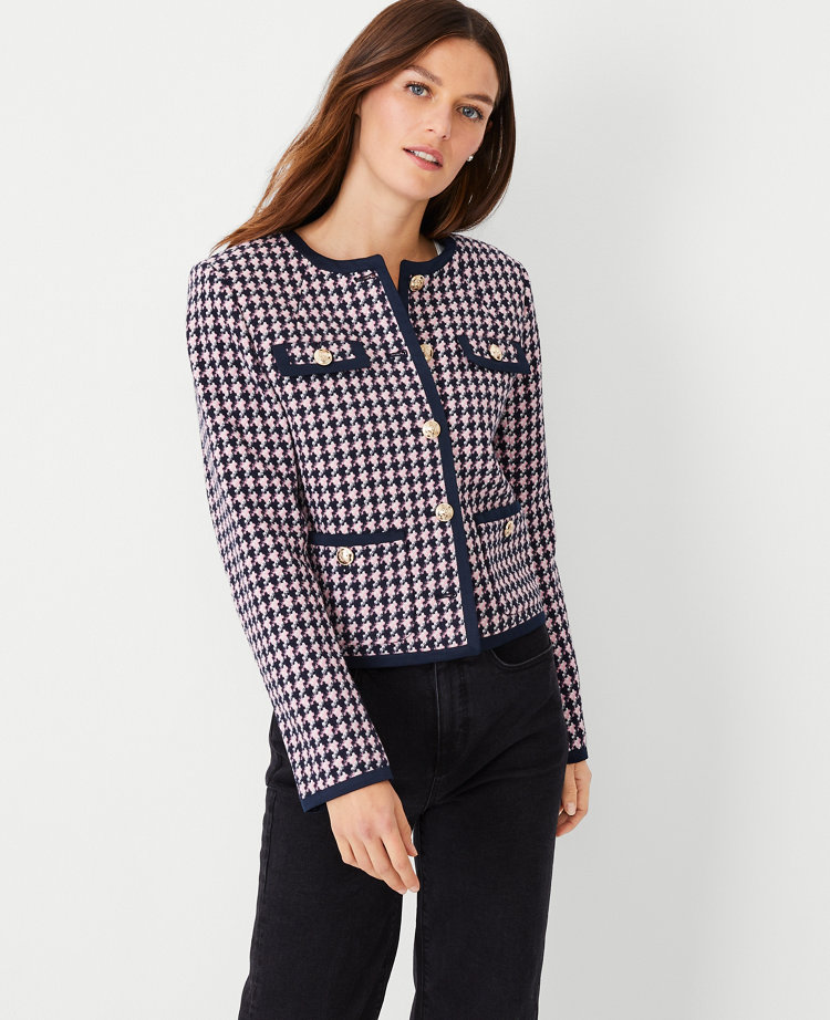 The Ann Taylor Houndstooth Blazer I Was Influenced To Buy