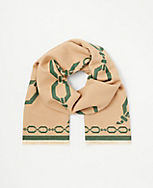 Chain Print Scarf carousel Product Image 1