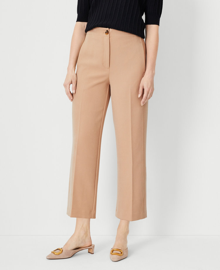 The Kate Wide Leg Crop Pant - Curvy Fit