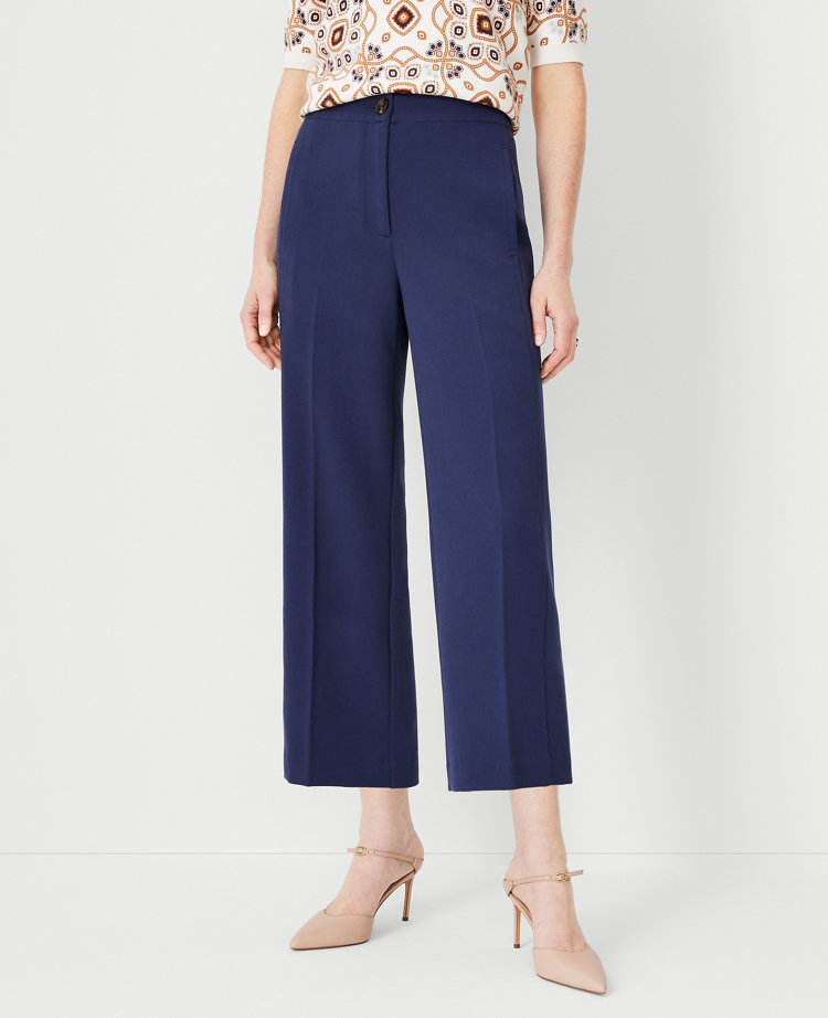 The Petite Cotton Crop Pant