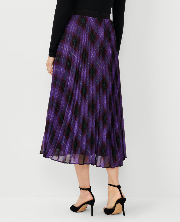 Plaid midi skirt clearance 2t