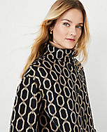 Link Wool Blend Stand Collar Coat carousel Product Image 3