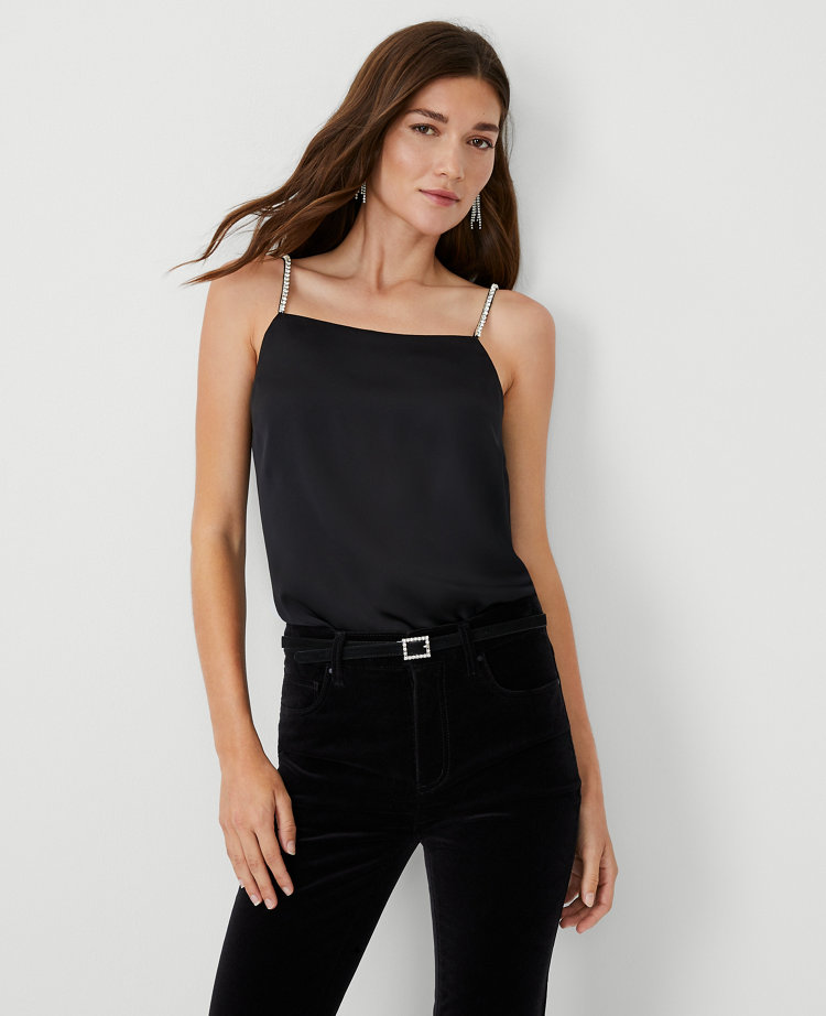 Square Neck Strappy Camisole