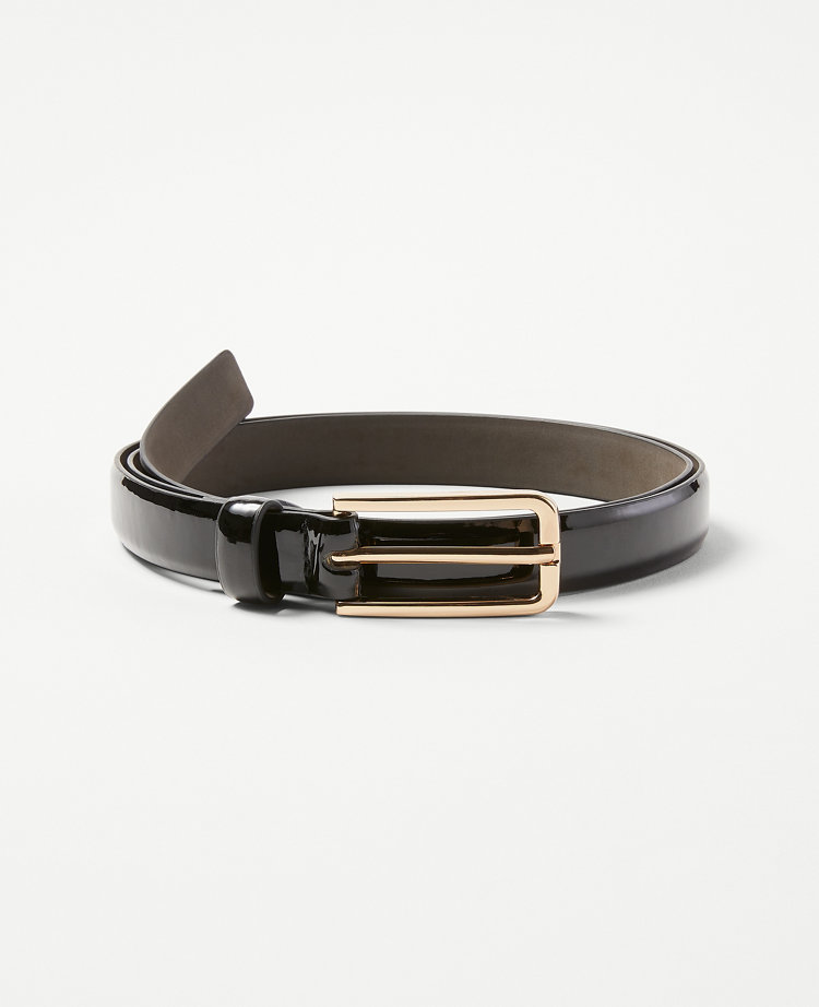 Women's Circle Belt In Black Leather - Thursday Boot Company