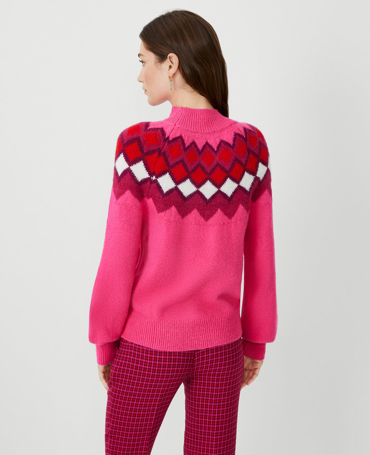 Petite Fair Isle Wedge Sweater