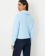 Geo Stitch Zip Sweater Jacket carousel Product Image 2