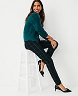 The Audrey Pant in Windowpane carousel Product Image 3