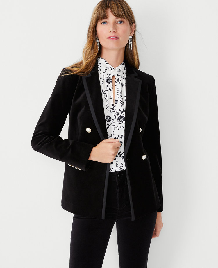 Tailored on sale velvet jacket