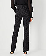 The Sophia Straight Pant in Linked Jacquard carousel Product Image 2