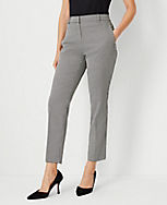 The Petite Mid Rise Eva Ankle Pant in Houndstooth carousel Product Image 1