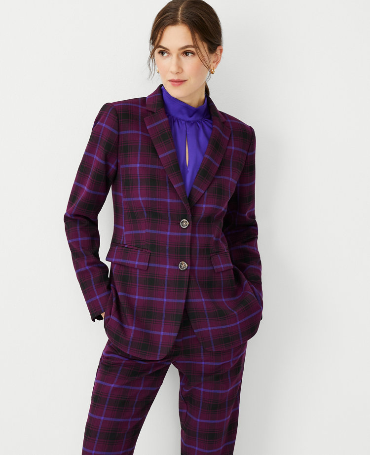 The Greenwich Blazer in Plaid