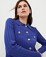 Ribbed Collared Pocket Cardigan carousel Product Image 3