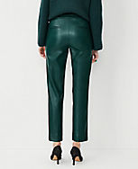 The Eva Ankle Pant in Faux Leather carousel Product Image 2