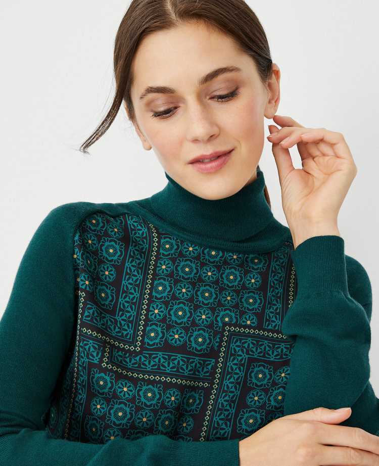 Emerald turtleneck sale