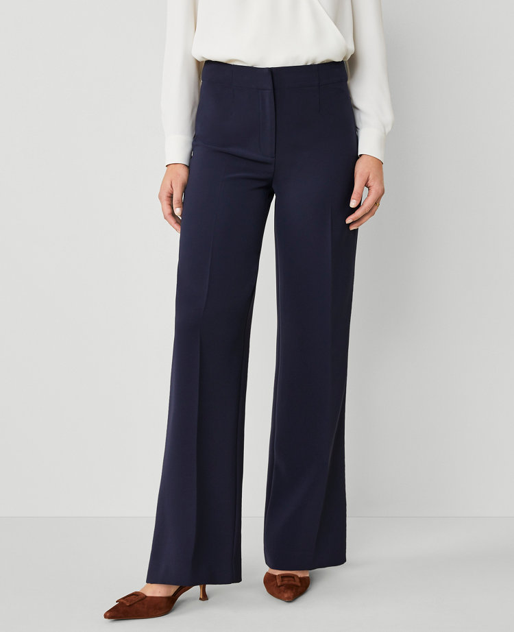 The Petite Darted Wide-Leg Pant carousel Product Image 2