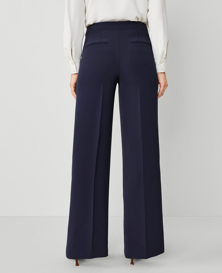 The Petite Darted Wide-Leg Pant carousel Product Image 3