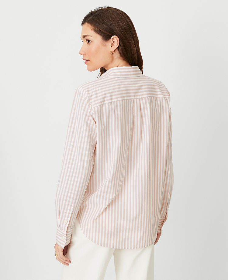 AT Weekend Stripe Relaxed Perfect Shirt