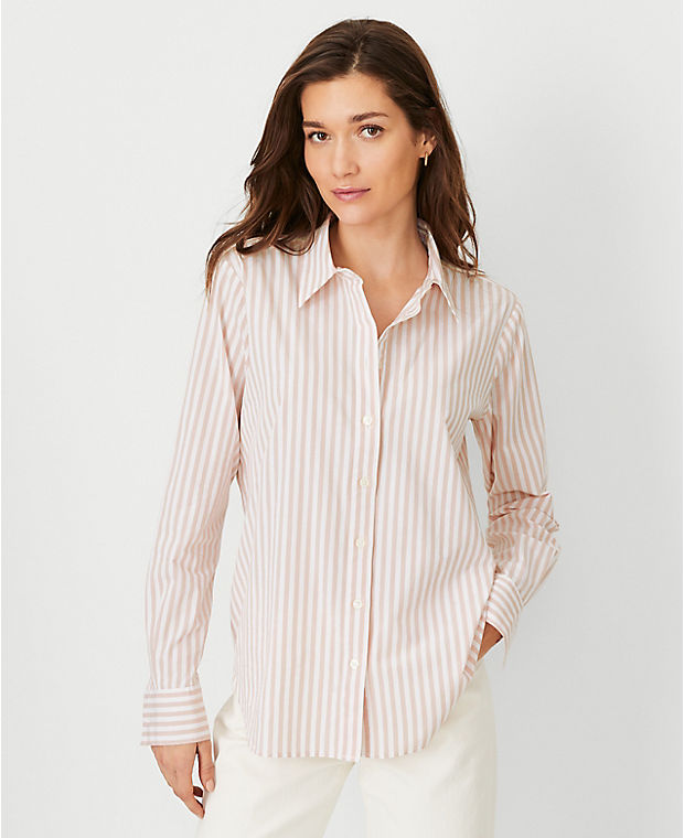 AT Weekend Stripe Relaxed Perfect Shirt