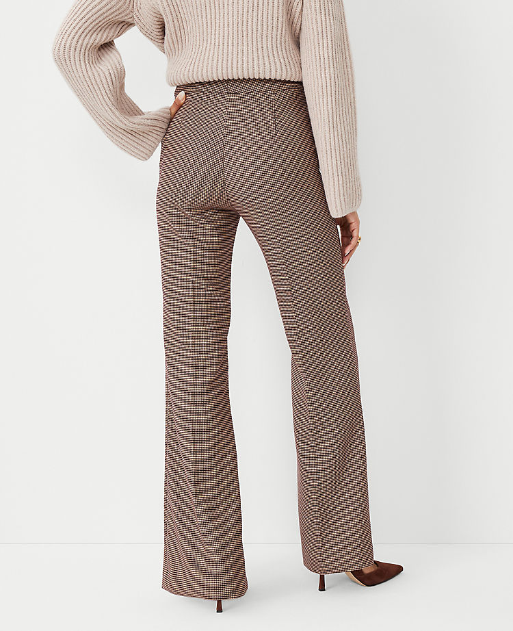 The Flare Trouser Pant in Houndstooth