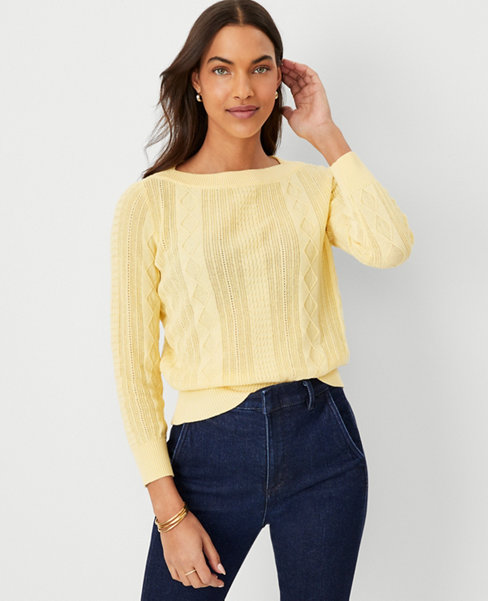 Women's Yellow Sweaters