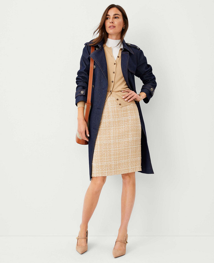 Tweed hotsell pencil skirt