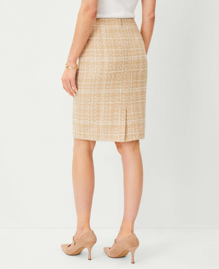 Tweed Pencil Skirt