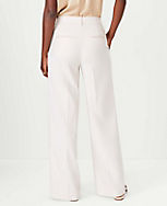The High Rise Wide Leg Pant in Textured Stretch carousel Product Image 3