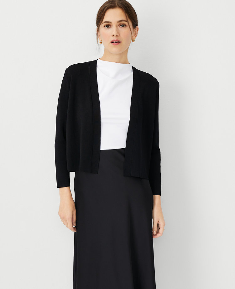 Ann taylor 2024 cropped cardigan