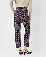 The Petite Eva Ankle Pant in Geo Jacquard carousel Product Image 2