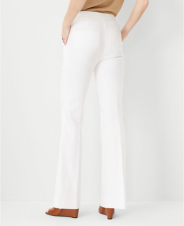 The High Rise Trouser Pant in Linen Blend