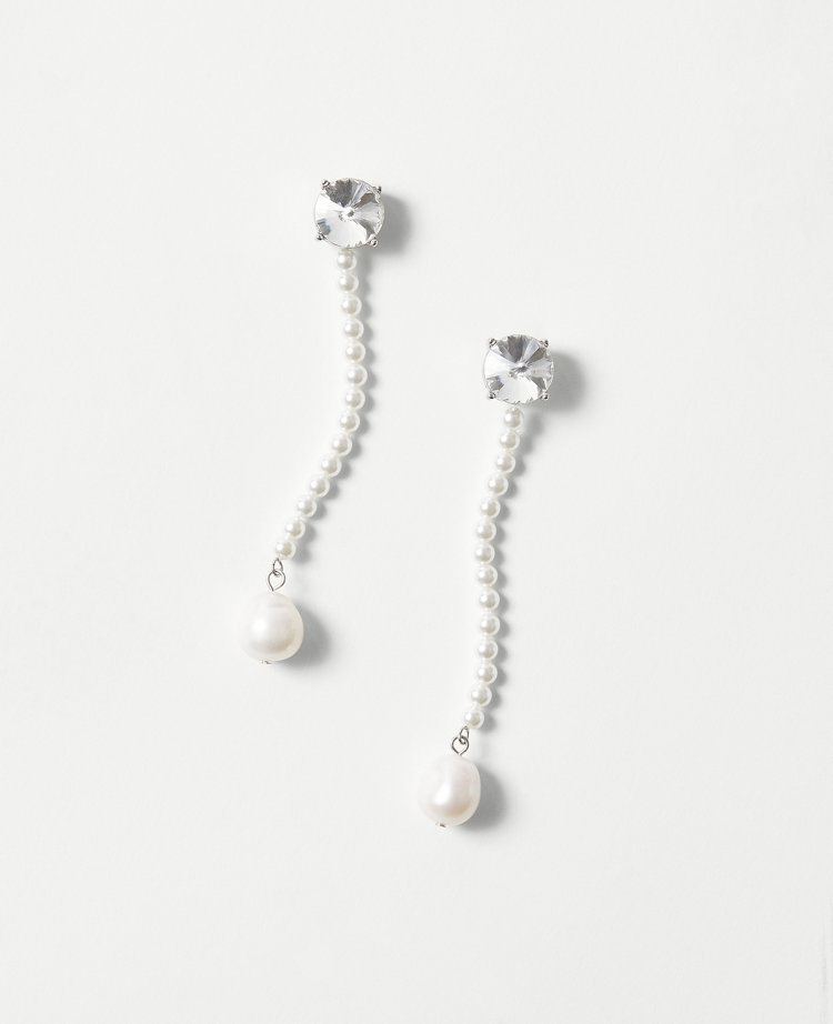 Ann taylor store pearl earrings