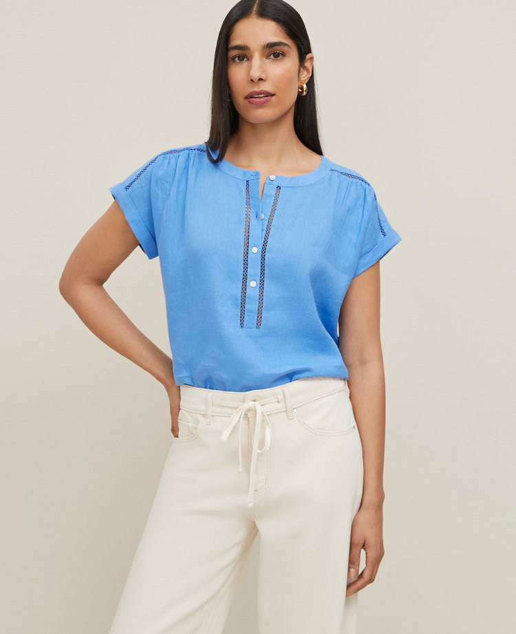Linen Cutout Framed Popover