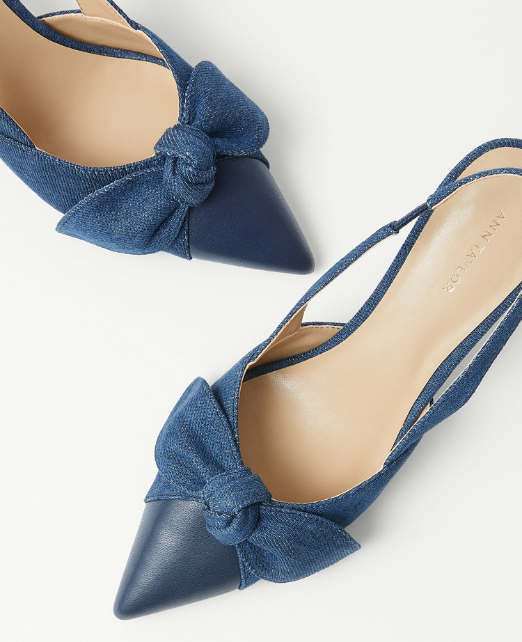 Ann taylor bow store pumps