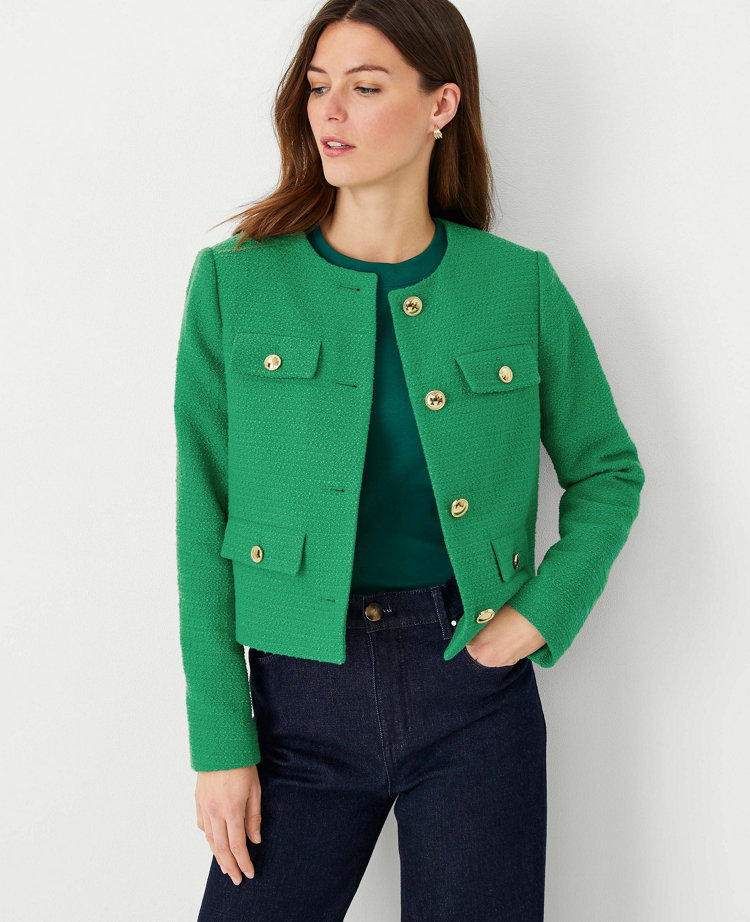 Tweed Cropped Jacket