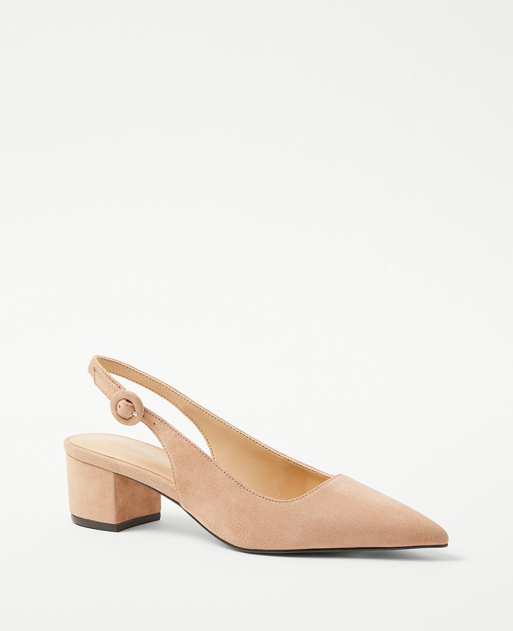 Ann taylor cheap slingback shoes